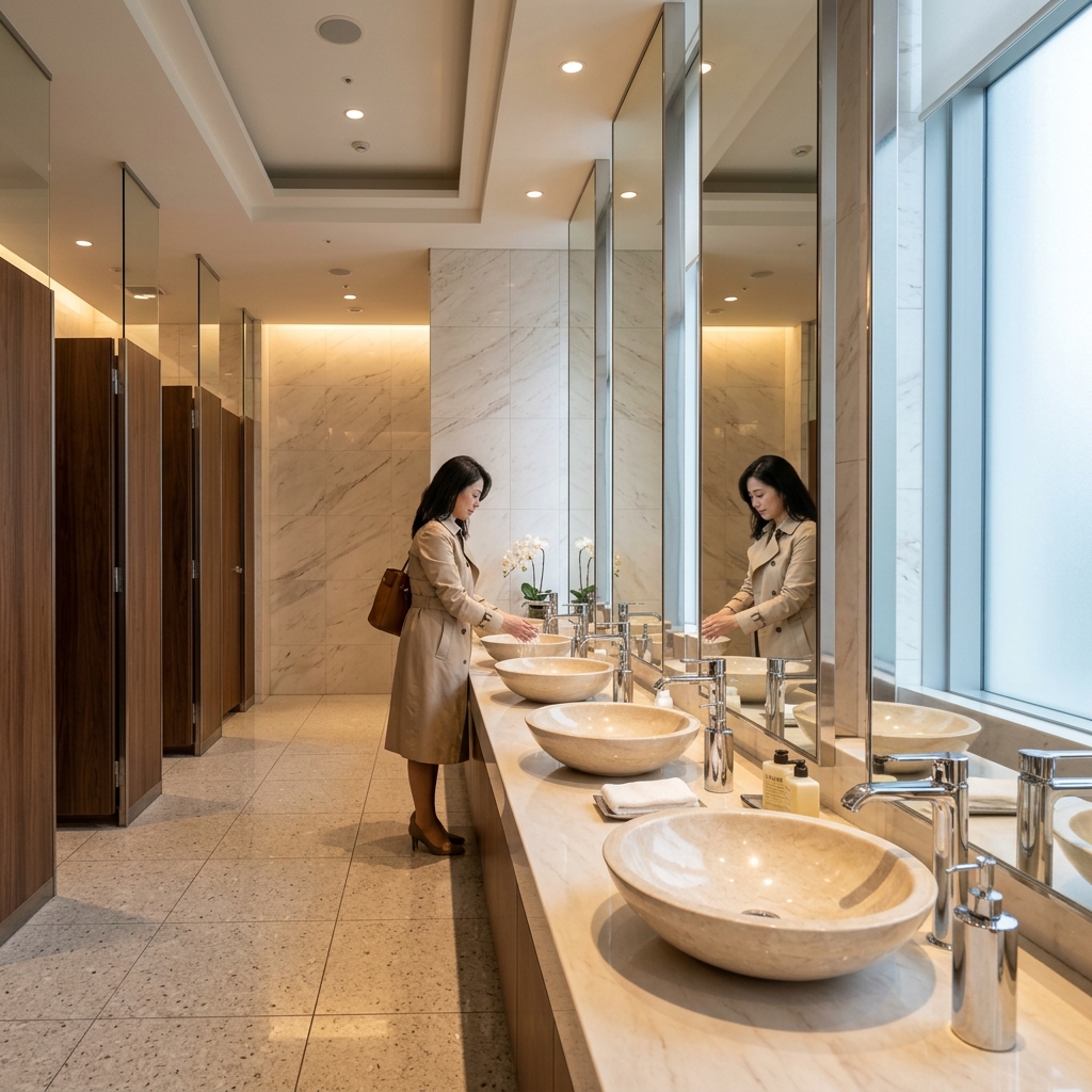 Restroom Deep Cleaning